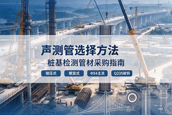 杨浦区声测管选型标准