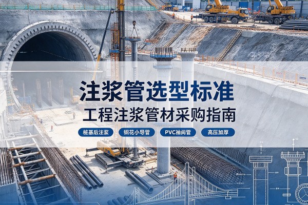 杨浦区注浆管选型标准