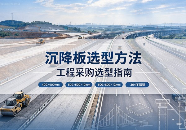 杨浦区沉降板选择方法